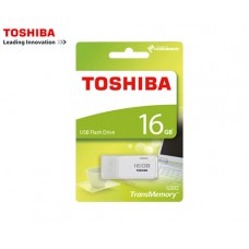 TOSHIBA FLASH DRIVE USB 2.0 16GB HAYABUSA ΛΕΥΚΟ